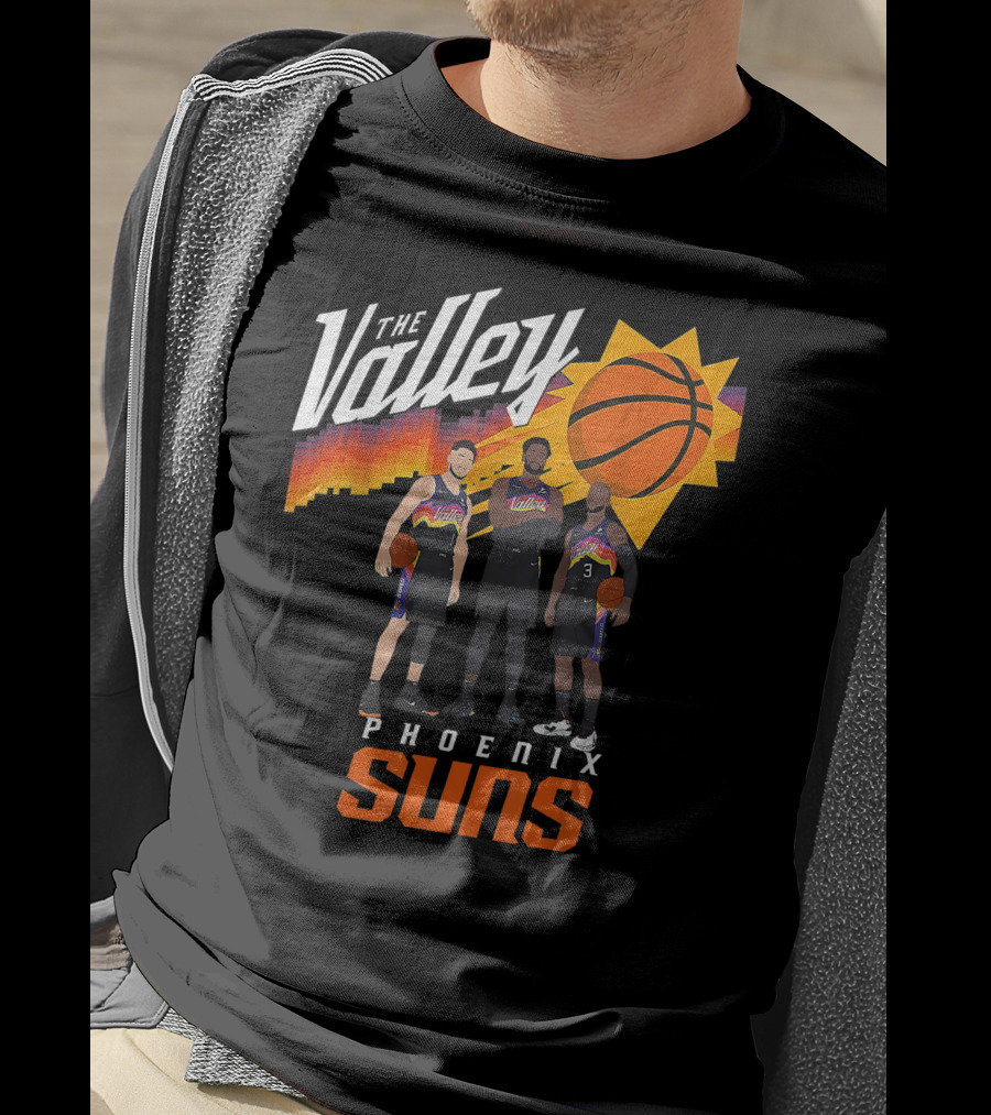 The Valley Phoenix Suns Basketball Players T-Shirt