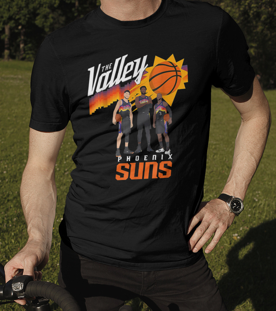 The Valley Phoenix Suns Basketball Players T-Shirt