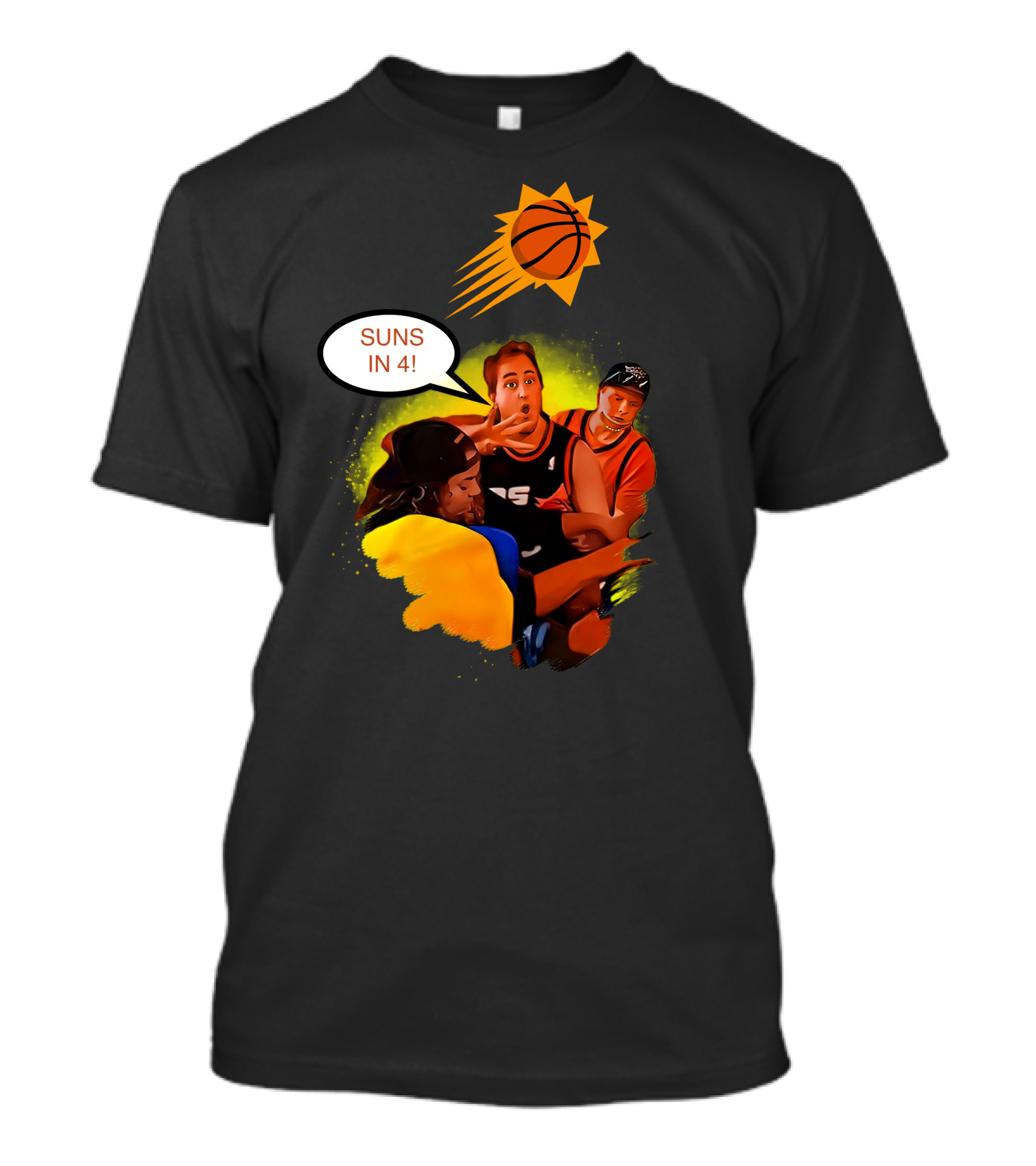 Phoenix Suns Playoffs Basketball Suns In Four Celebration T-Shirt