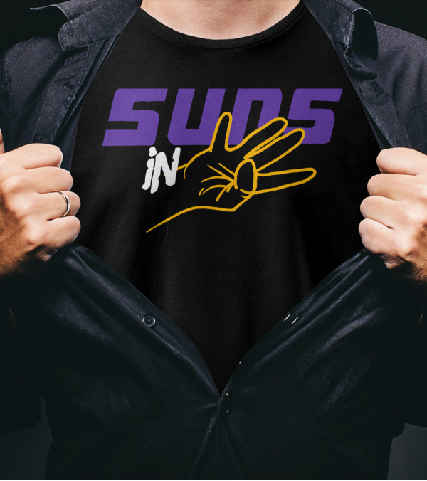 Suns In 4 Hand Gesture Phoenix Basketball Fans T-Shirt