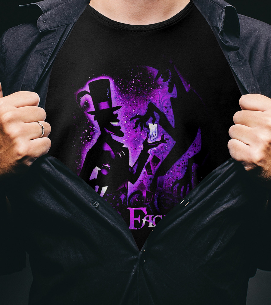 Dr. Facilier Purple Silhouette And Shadow T-Shirt
