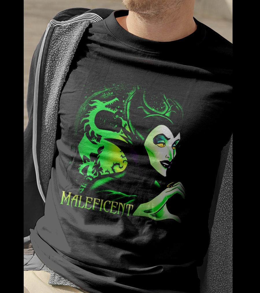 Maleficent 4 Green Dragon Iconic Character T-Shirt