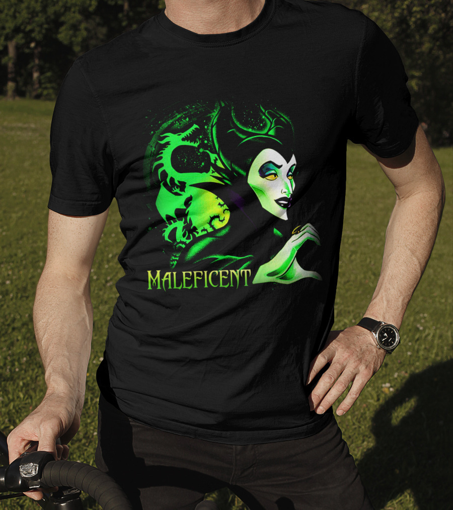 Maleficent 4 Green Dragon Iconic Character T-Shirt
