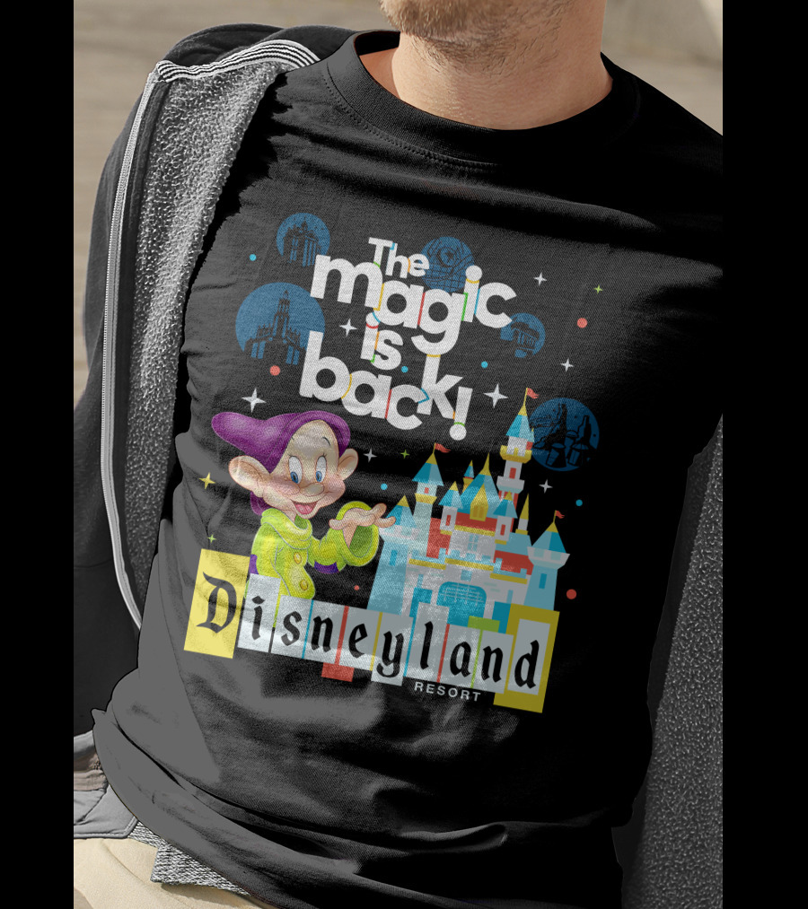 The Magic Is Back Dopey Disneyland Resort T-Shirt
