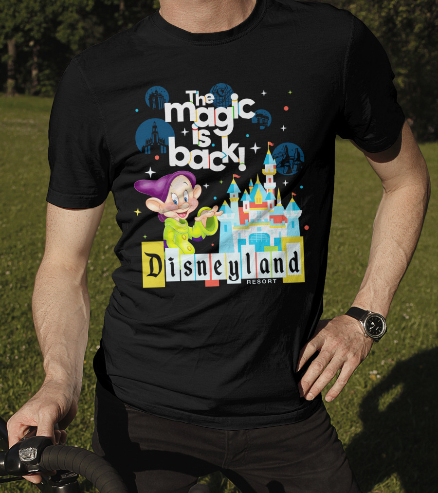 The Magic Is Back Dopey Disneyland Resort T-Shirt