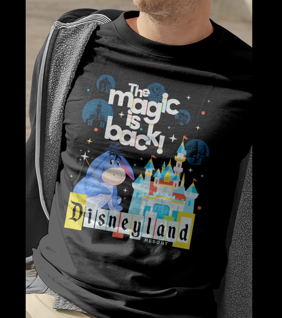 The Magic Is Back Disneyland Resort Eeyore T-Shirt