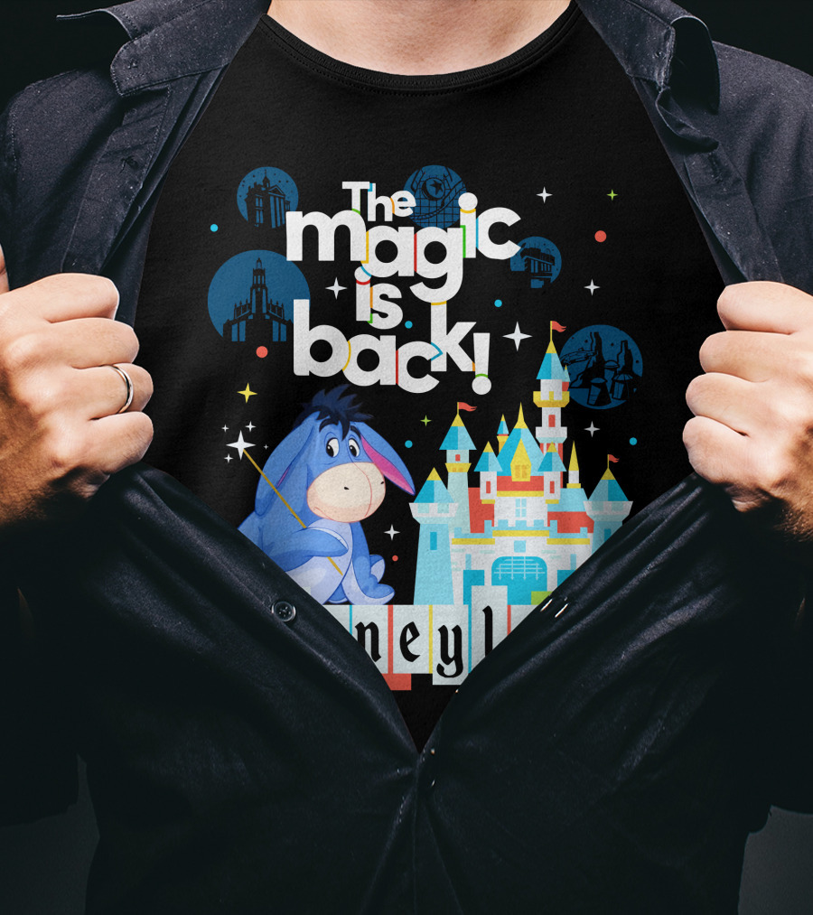 The Magic Is Back Disneyland Resort Eeyore T-Shirt