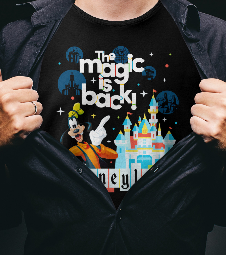 The Magic Is Back Goofy Disneyland Resort T-Shirt