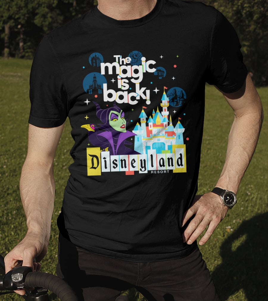 The Magic Is Back Maleficent Disneyland Resort T-Shirt