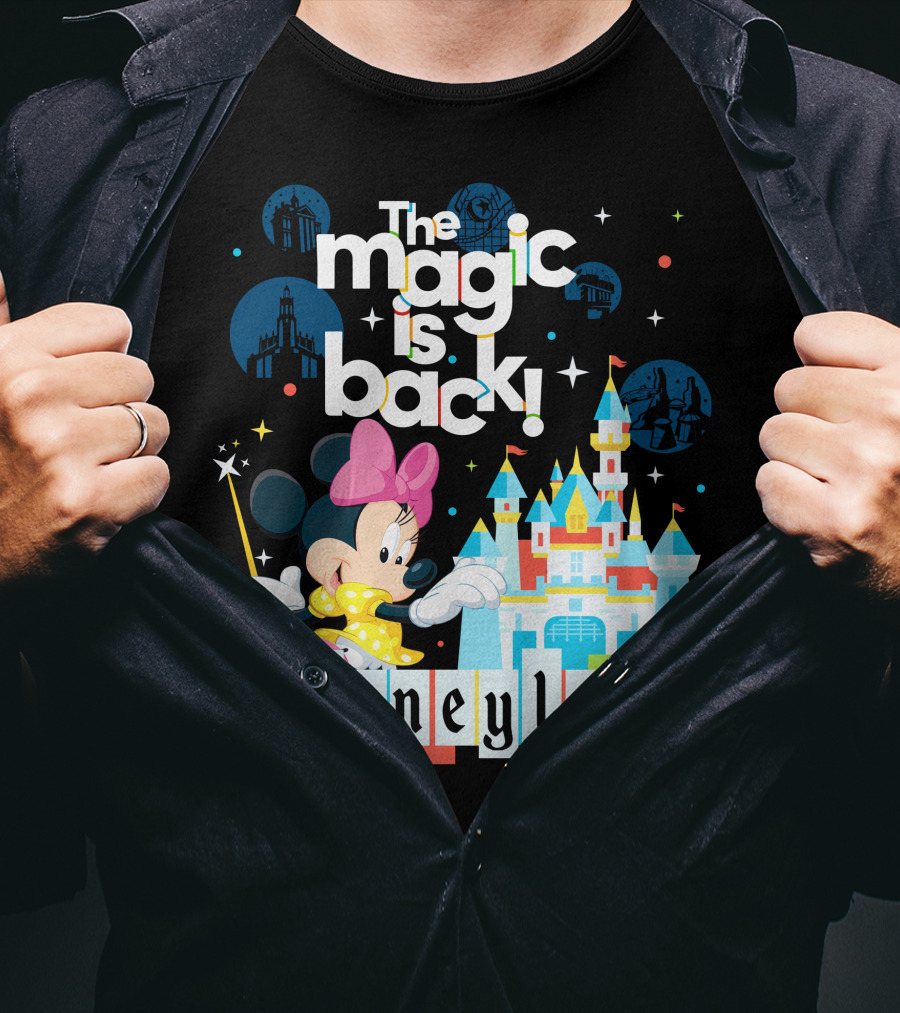 The Magic Is Back Minnie Disneyland Resort T-Shirt