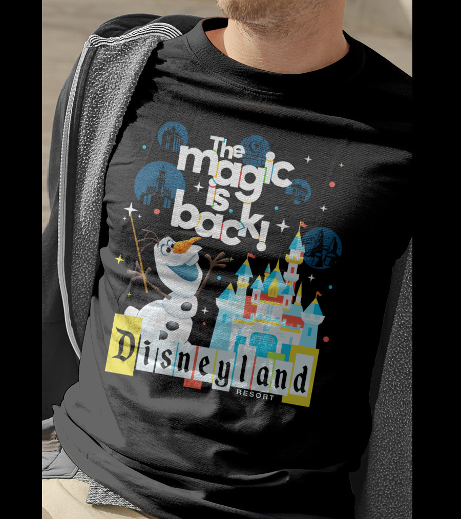 The Magic Is Back Olaf Disneyland Resort T-Shirt