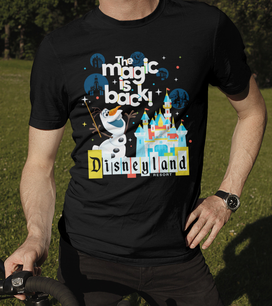 The Magic Is Back Olaf Disneyland Resort T-Shirt