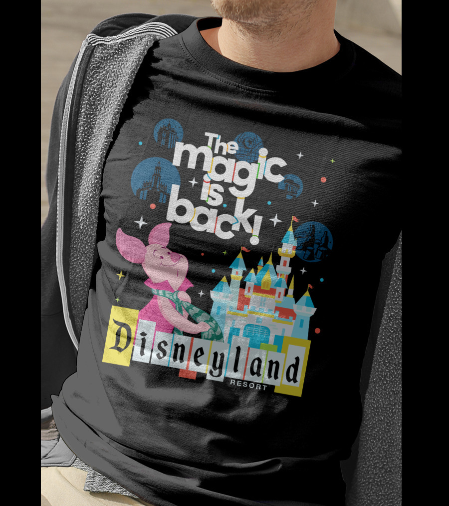 The Magic Is Back Piglet Disneyland Resort T-Shirt