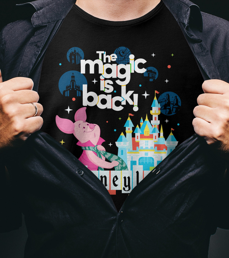 The Magic Is Back Piglet Disneyland Resort T-Shirt