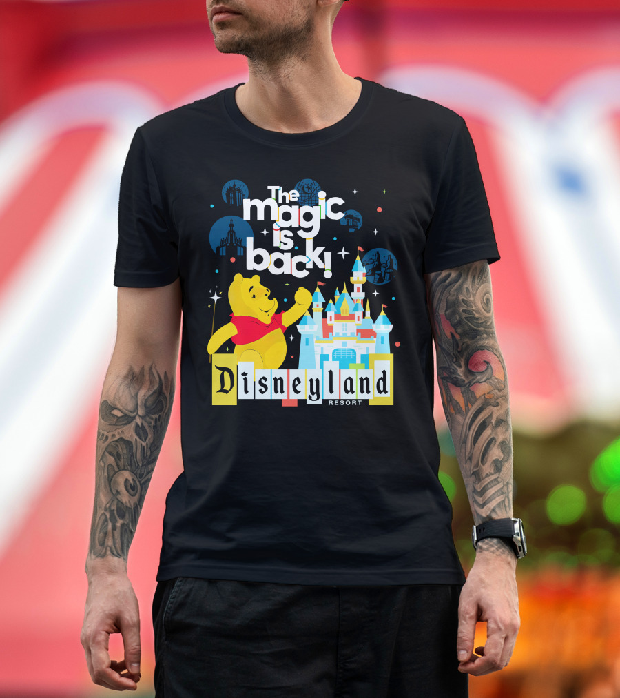 The Magic Is Back Pooh Disneyland Resort T-Shirt
