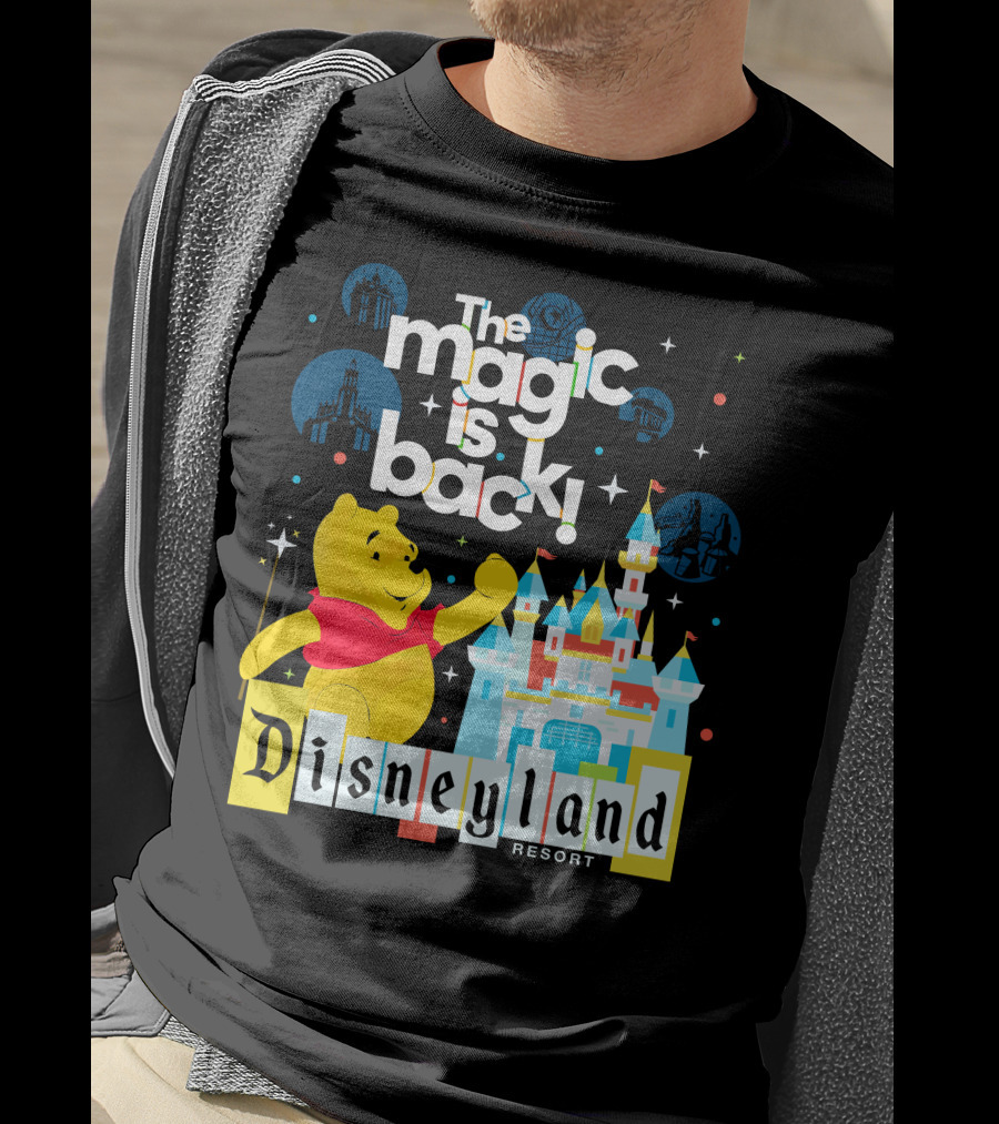 The Magic Is Back Pooh Disneyland Resort T-Shirt
