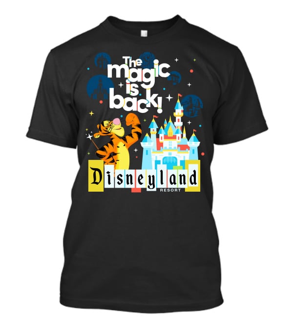 The Magic Is Back Tigger Disneyland Resort T-Shirt