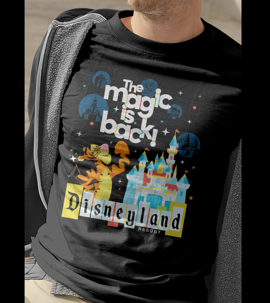 The Magic Is Back Tigger Disneyland Resort T-Shirt