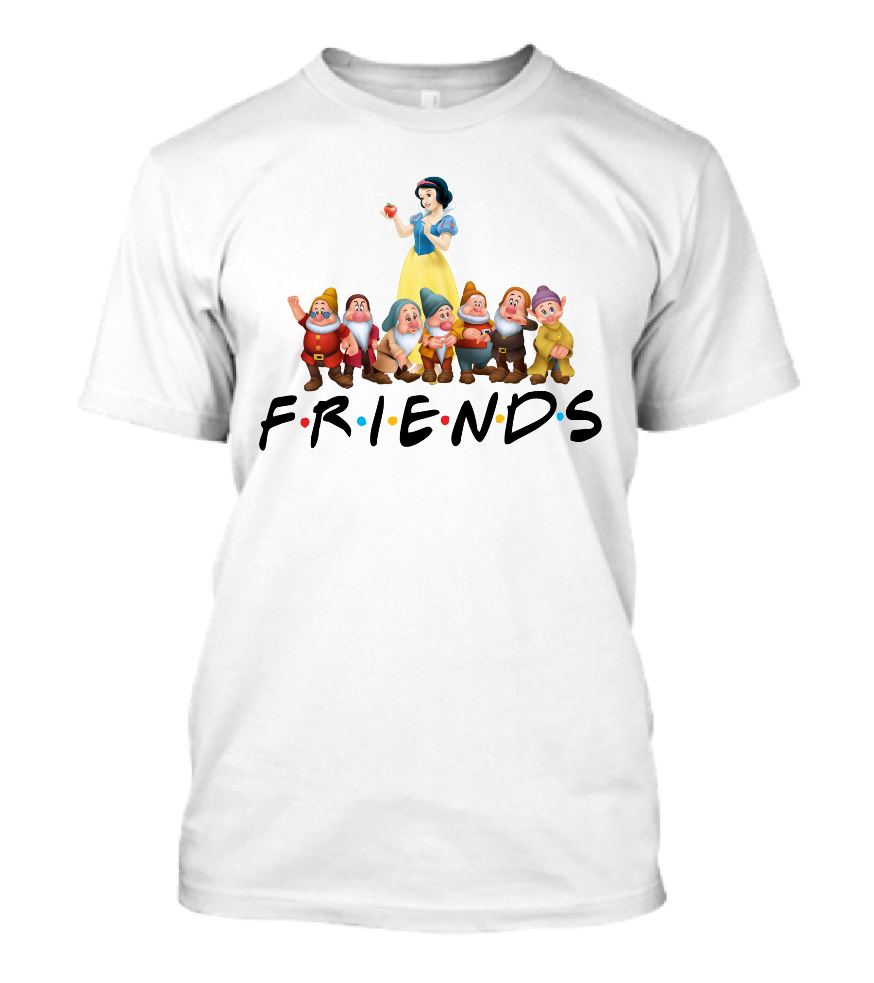 Disney Snow White And The Seven Dwarfs Friends T-Shirt