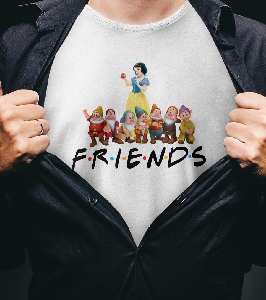 Disney Snow White And The Seven Dwarfs Friends T-Shirt