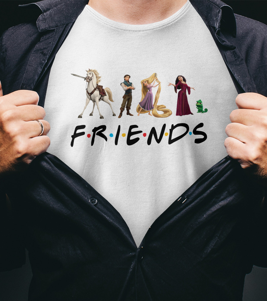 Tangled Friends Characters Inspired T-Shirt