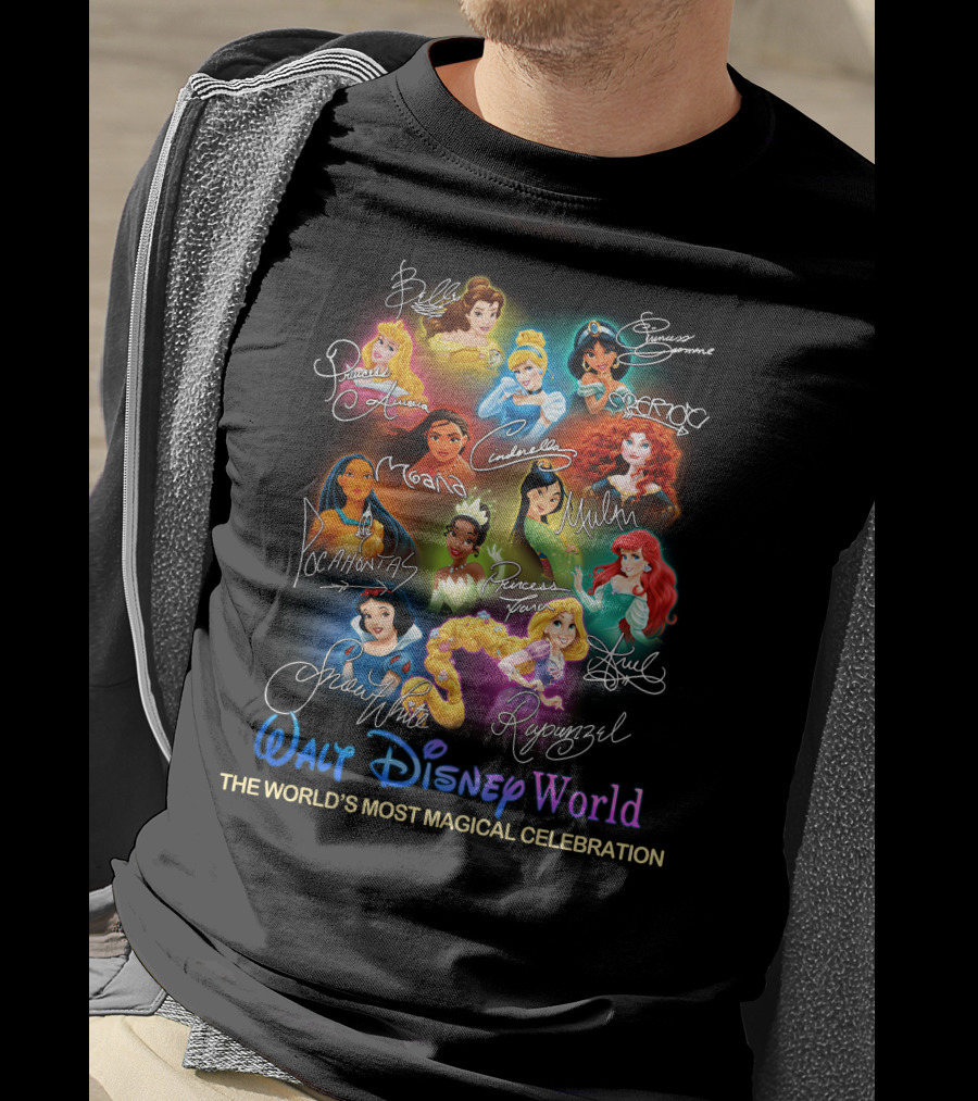 Walt Disney World Princess Celebration The World's Most Magical Celebration T-Shirt
