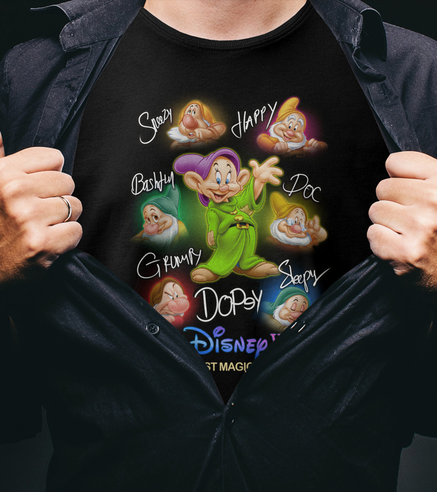 Walt Disney World Seven Dwarfs The World's Most Magical Celebration T-Shirt