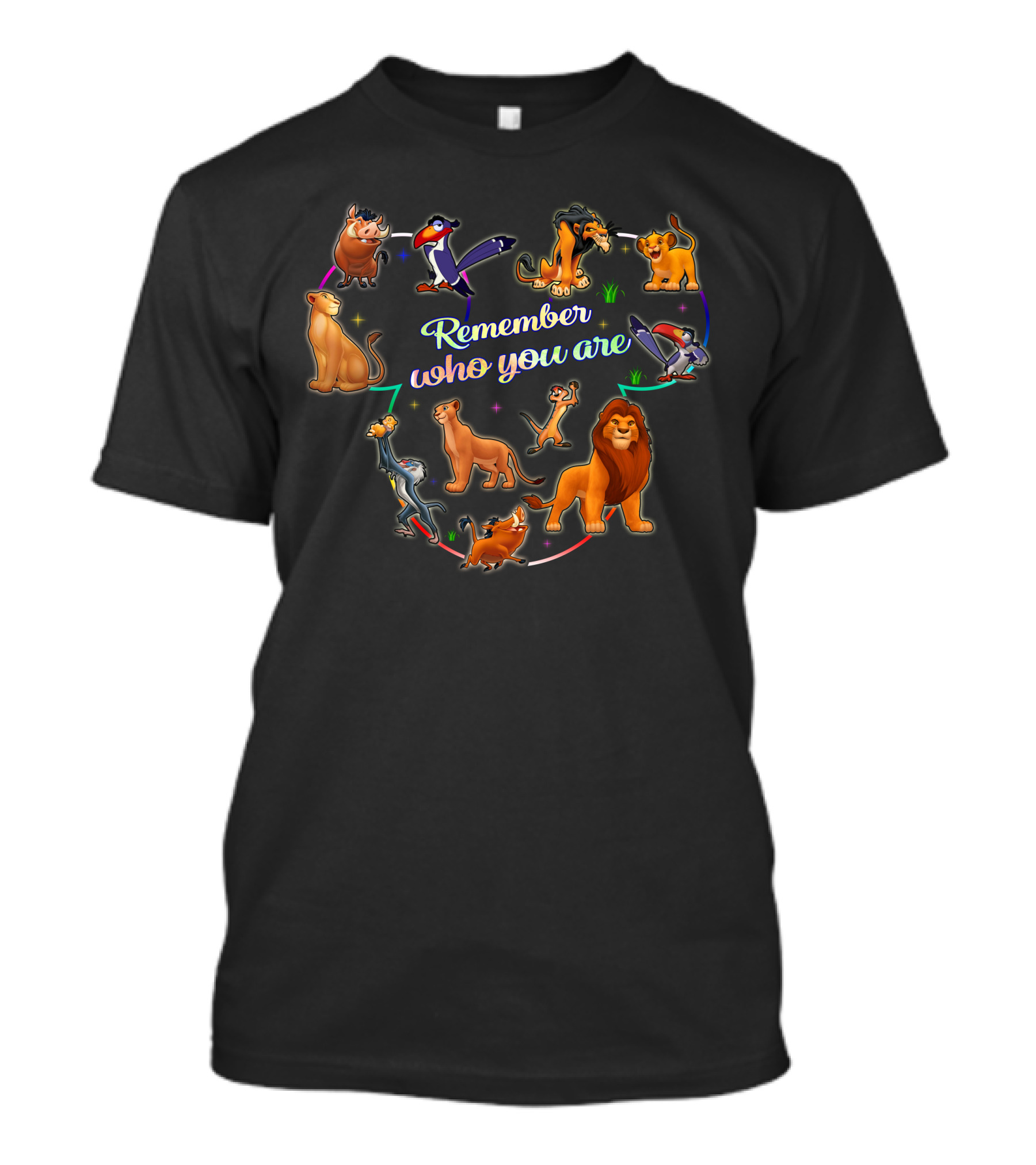 Remember Who You Are Simba Lion King Characters T-Shirt