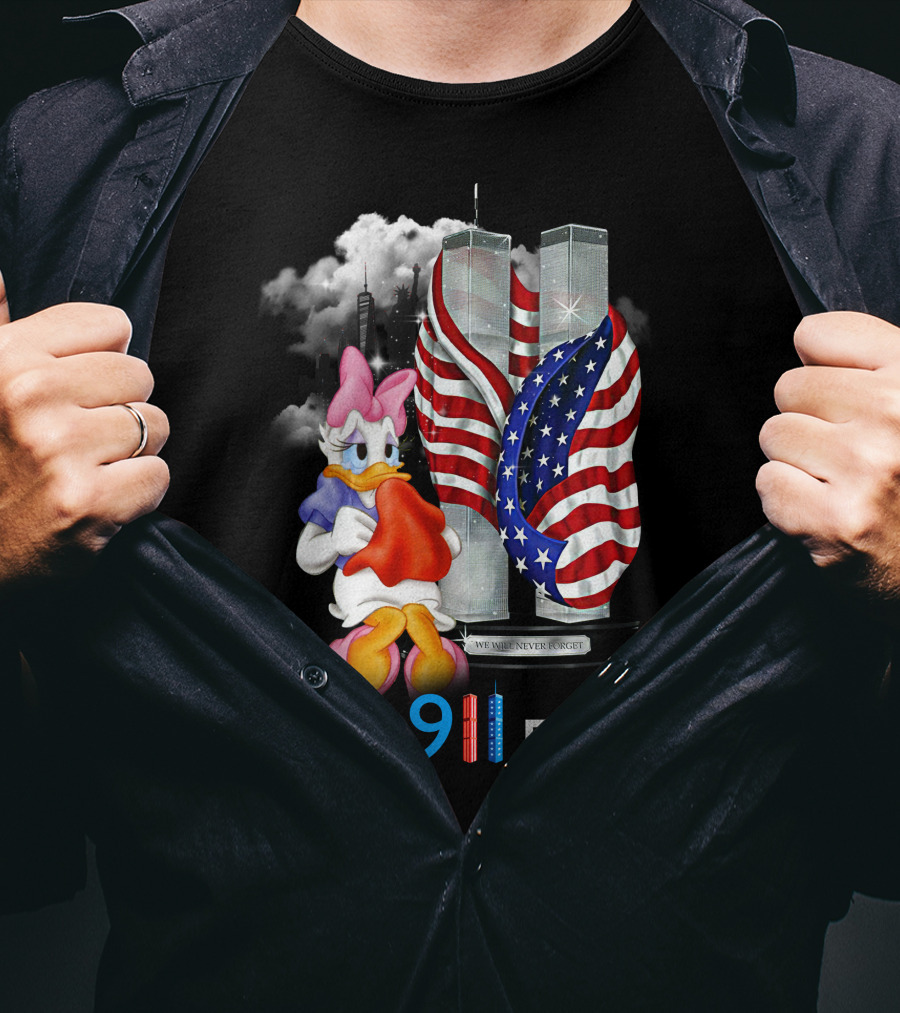 Never 9 11 Forget Daisy We Will Never Forget T-Shirt