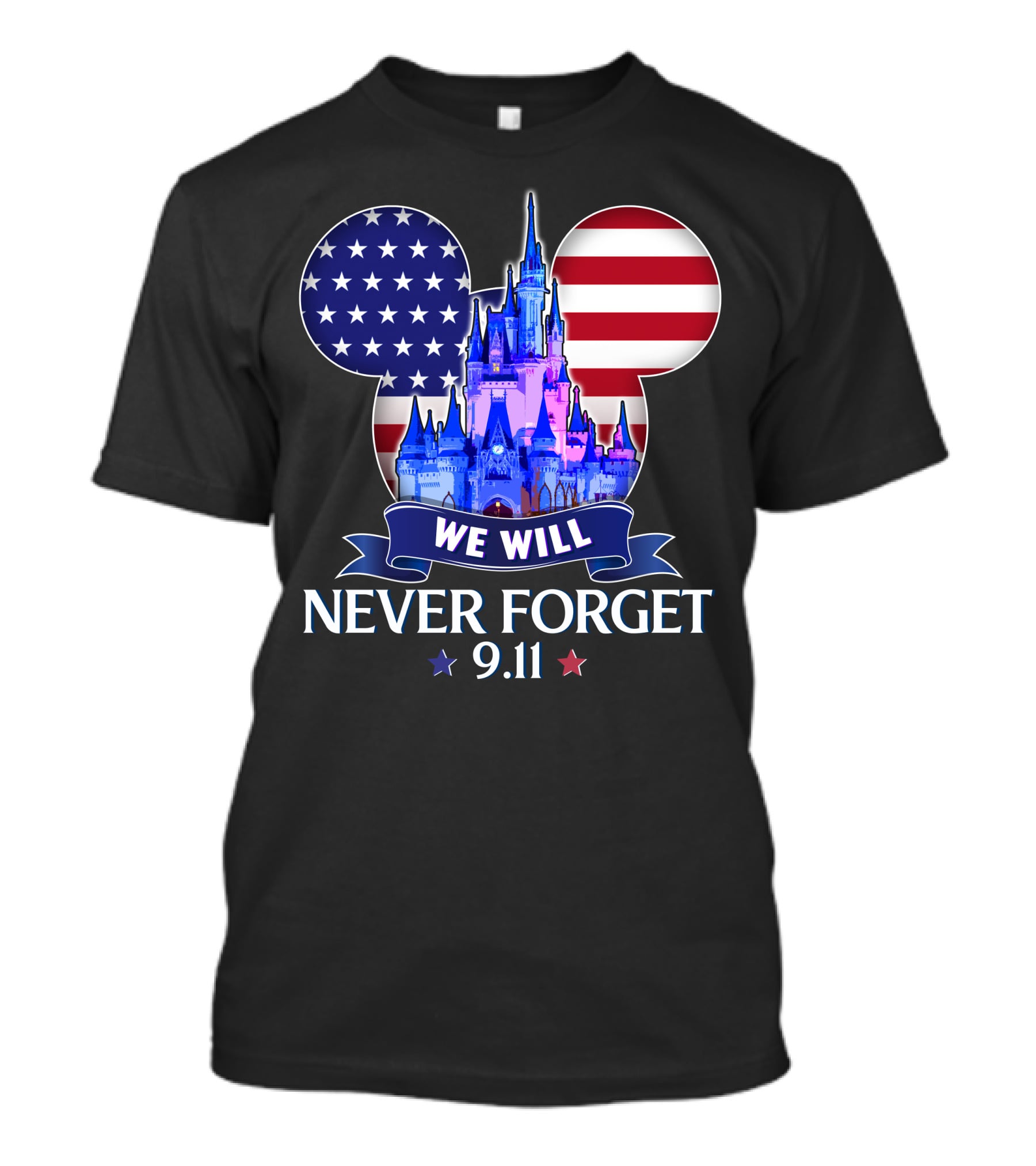 Castle We Will Never Forget 9.11 T-Shirt