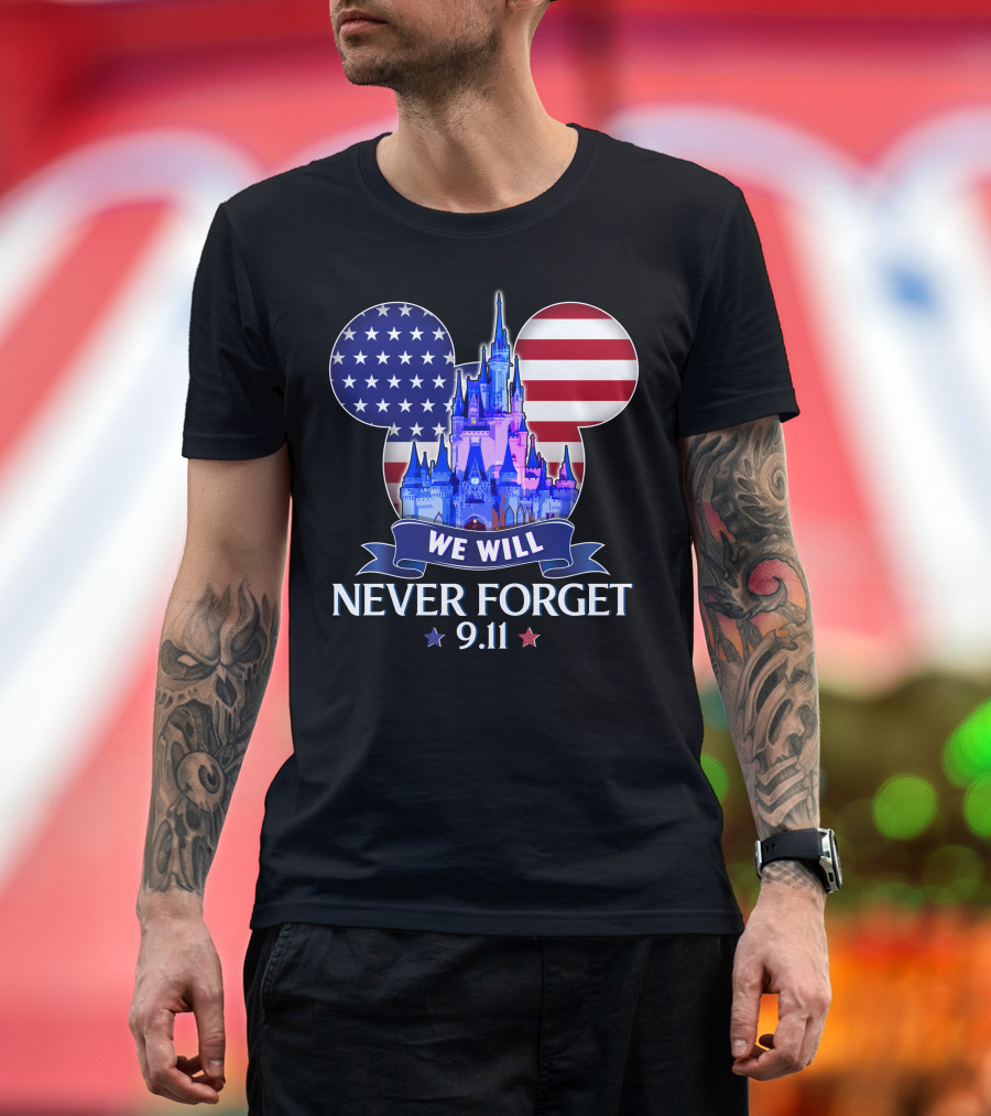 Castle We Will Never Forget 9.11 T-Shirt