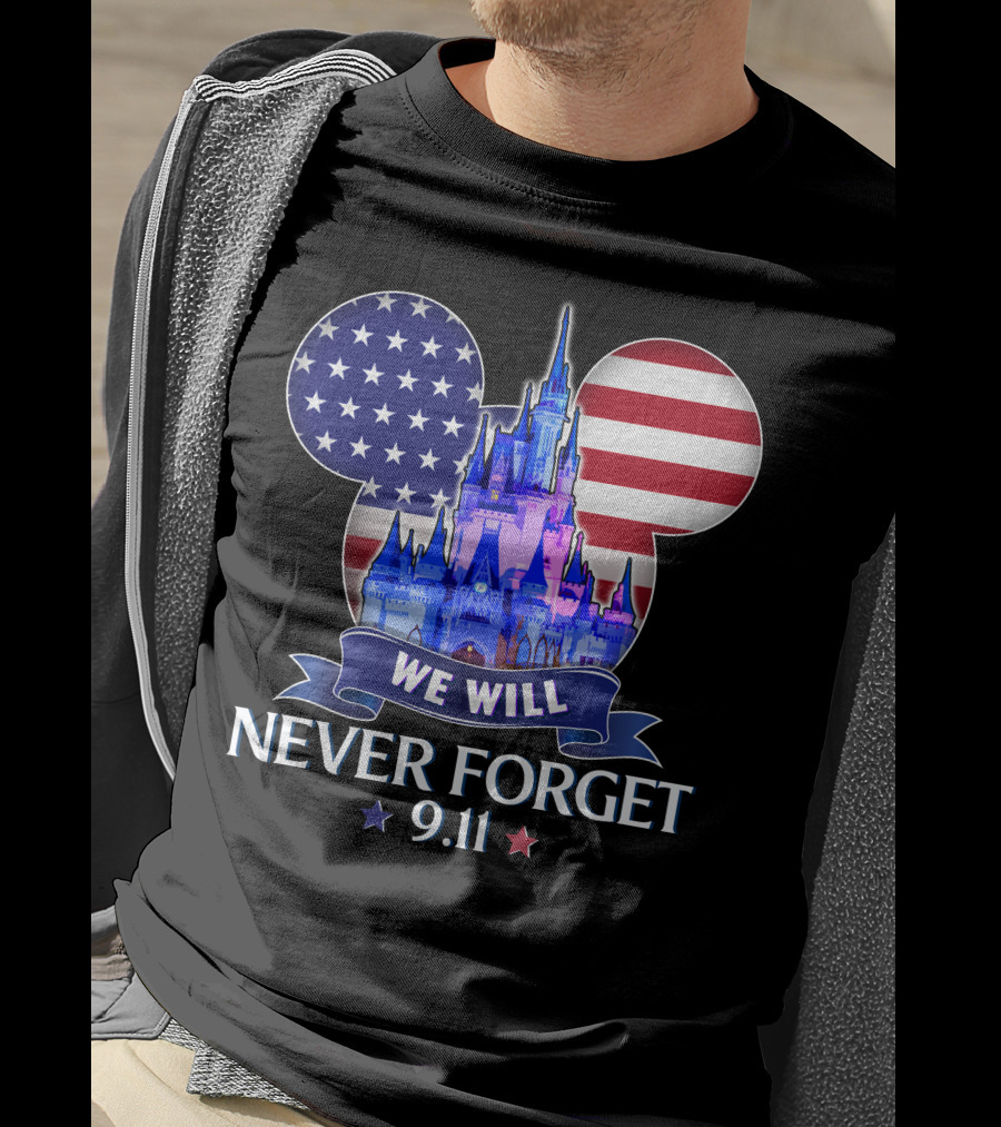 Castle We Will Never Forget 9.11 T-Shirt