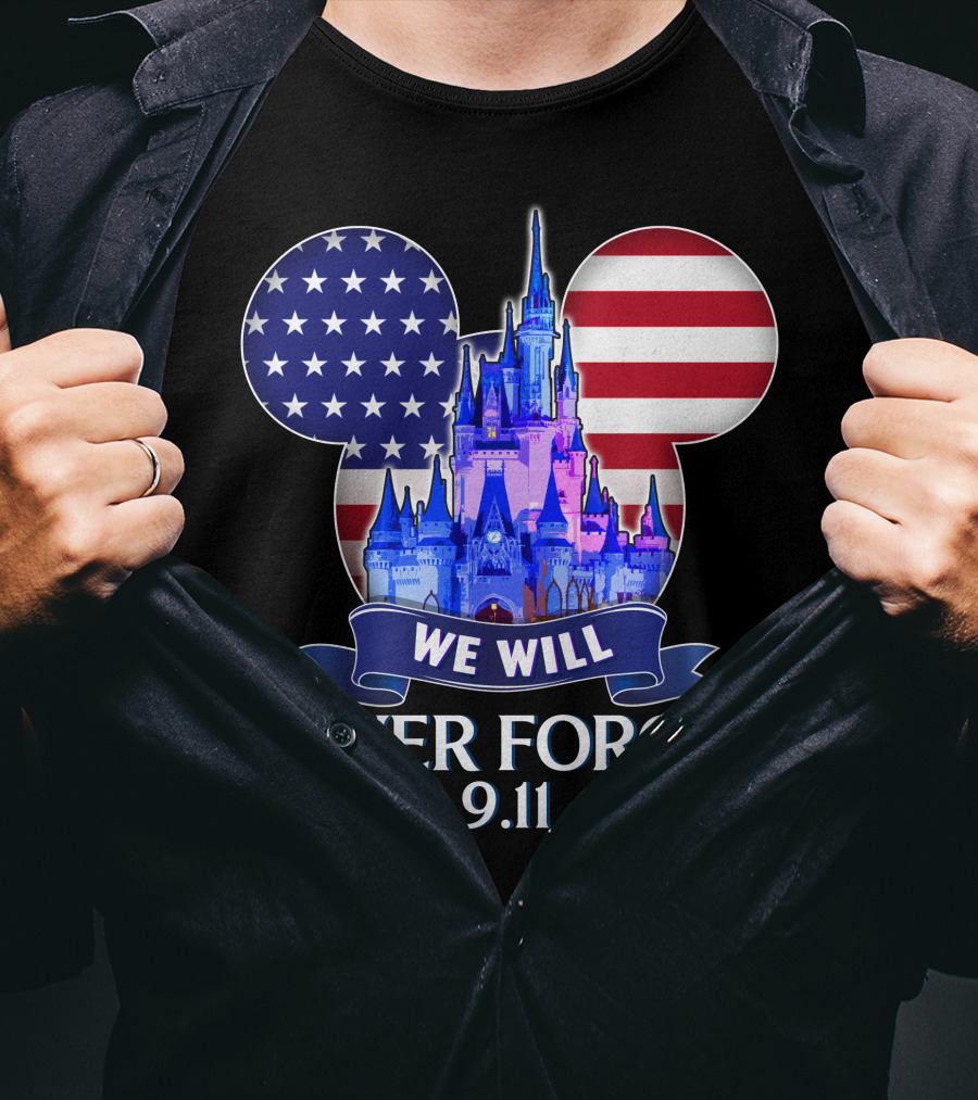 Castle We Will Never Forget 9.11 T-Shirt