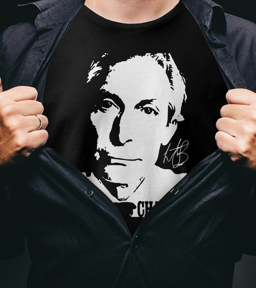 Charlie Thanks For Mermories Black And White T-Shirt