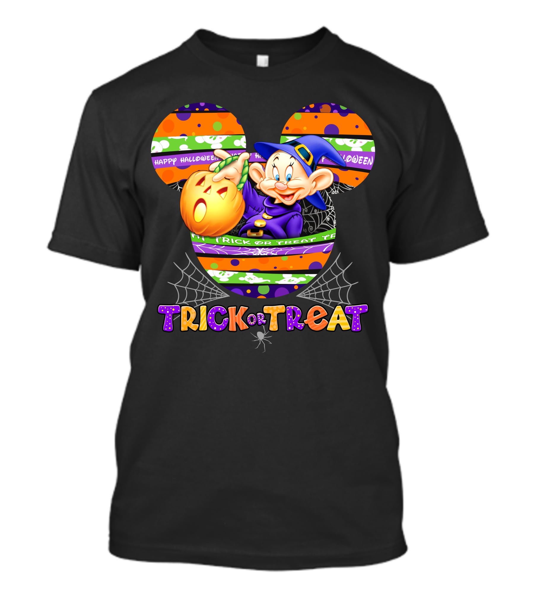 Happy Halloween Dopey Trick Or Treat T-Shirt