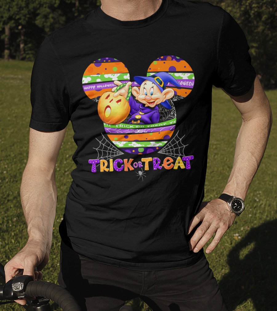 Happy Halloween Dopey Trick Or Treat T-Shirt