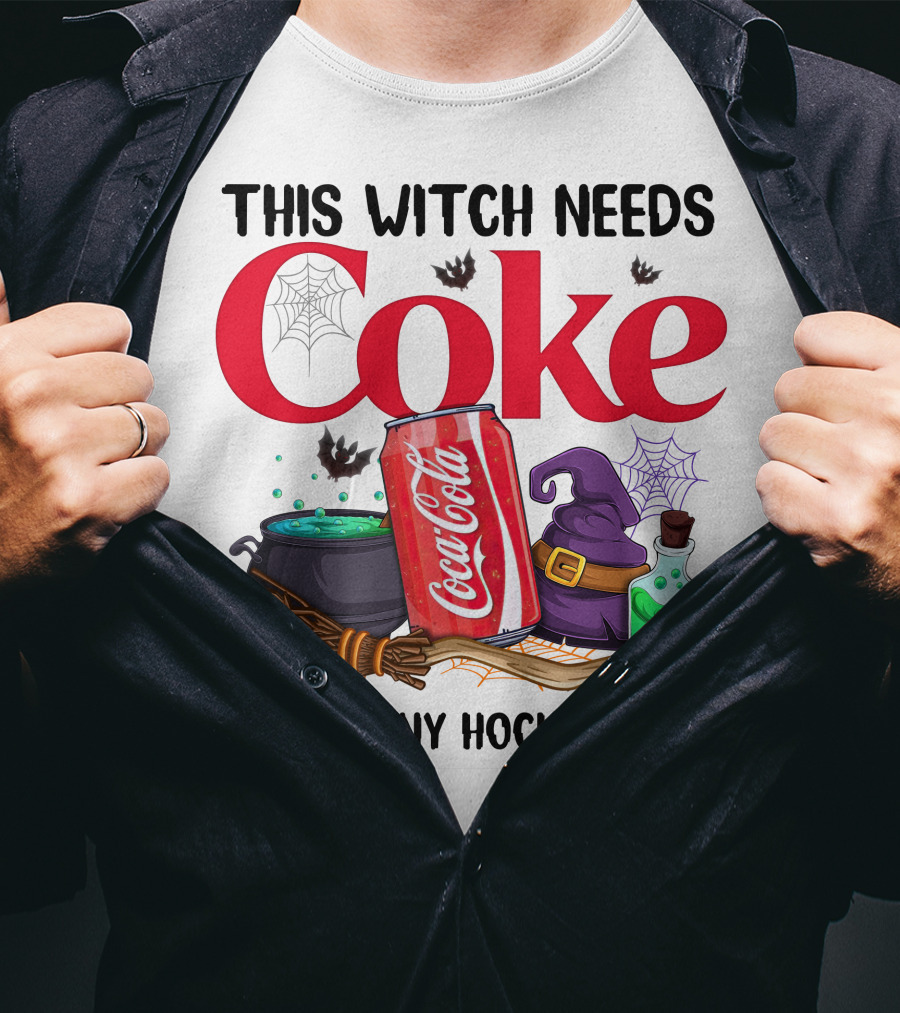 This Witch Needs Coke Before Any Hocus Pocus T-Shirt