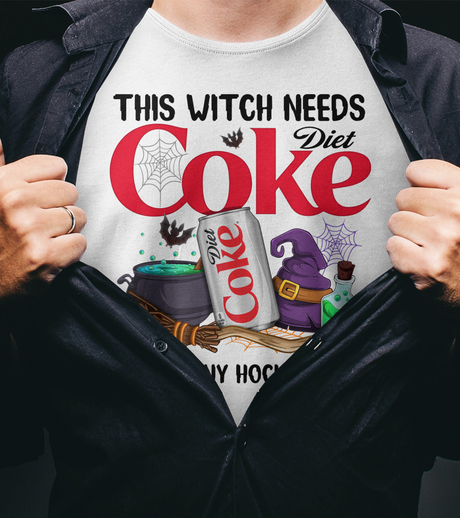 This Witch Needs Diet Coke Before Any Hocus Pocus T-Shirt