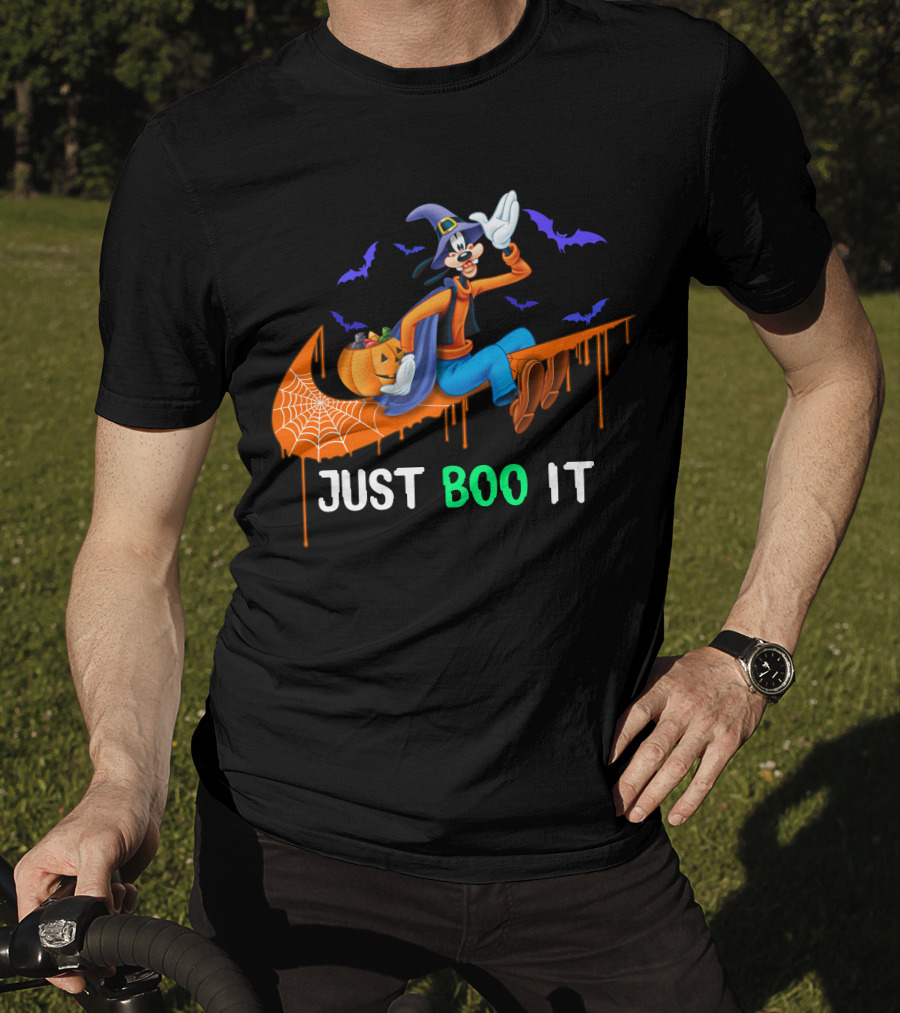 Just Boo It Goofy Halloween Nike T-Shirt