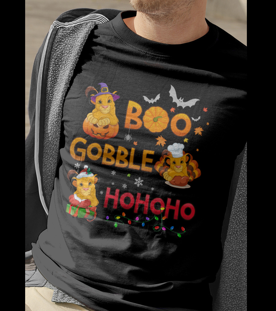 Boo Gobble Hohoho Simba T-Shirt