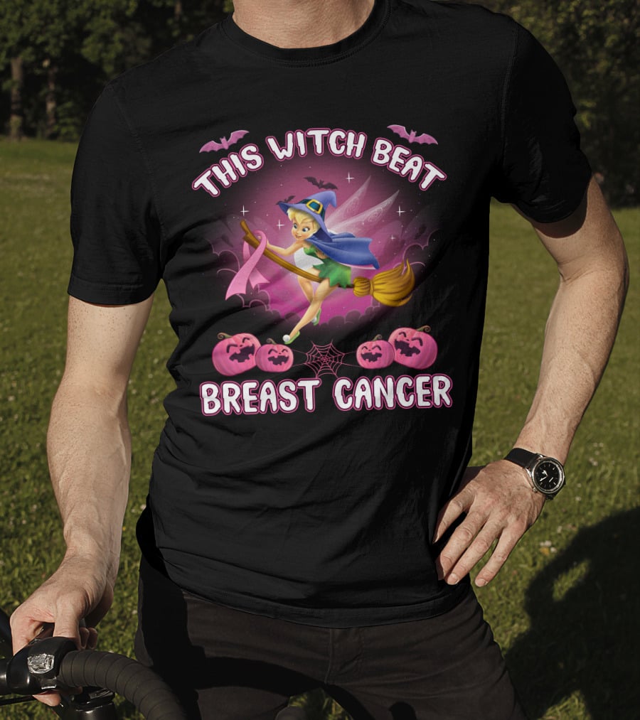 This Witch Beat Breast Cancer Tinker Bell T-Shirt