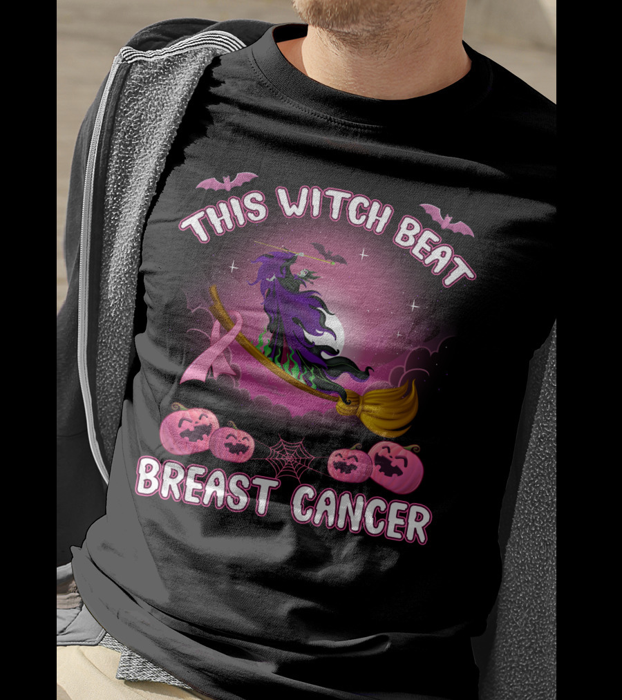 This Witch Beat Breast Cancer Maleficient T-Shirt