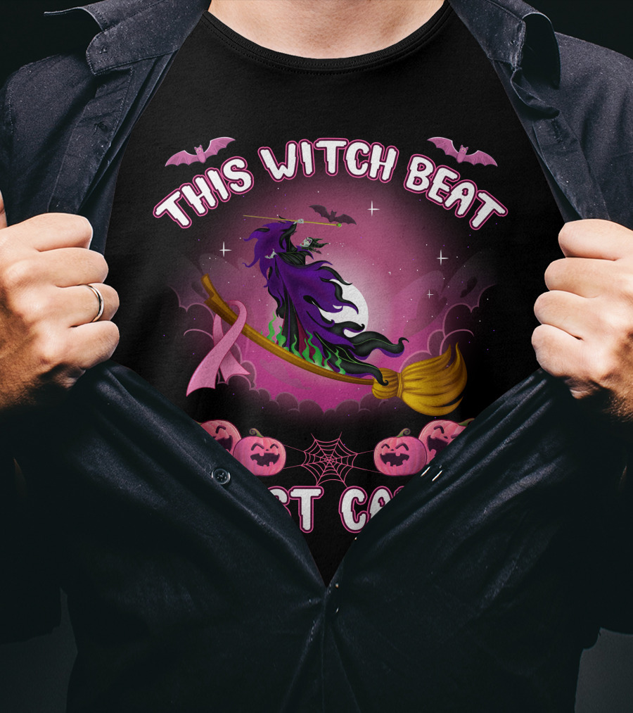 This Witch Beat Breast Cancer Maleficient T-Shirt