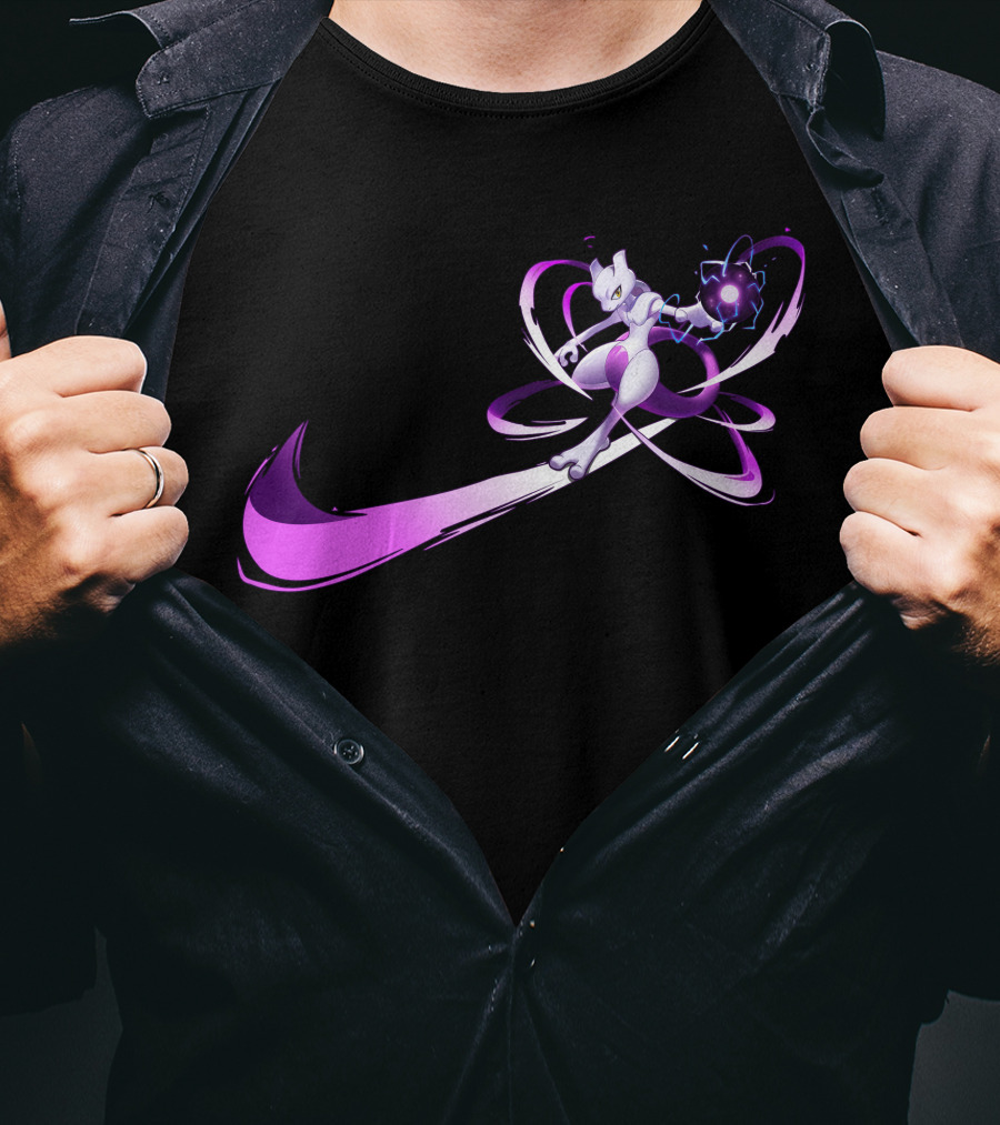 Mewtwo Psychic Power Energy Burst T-Shirt