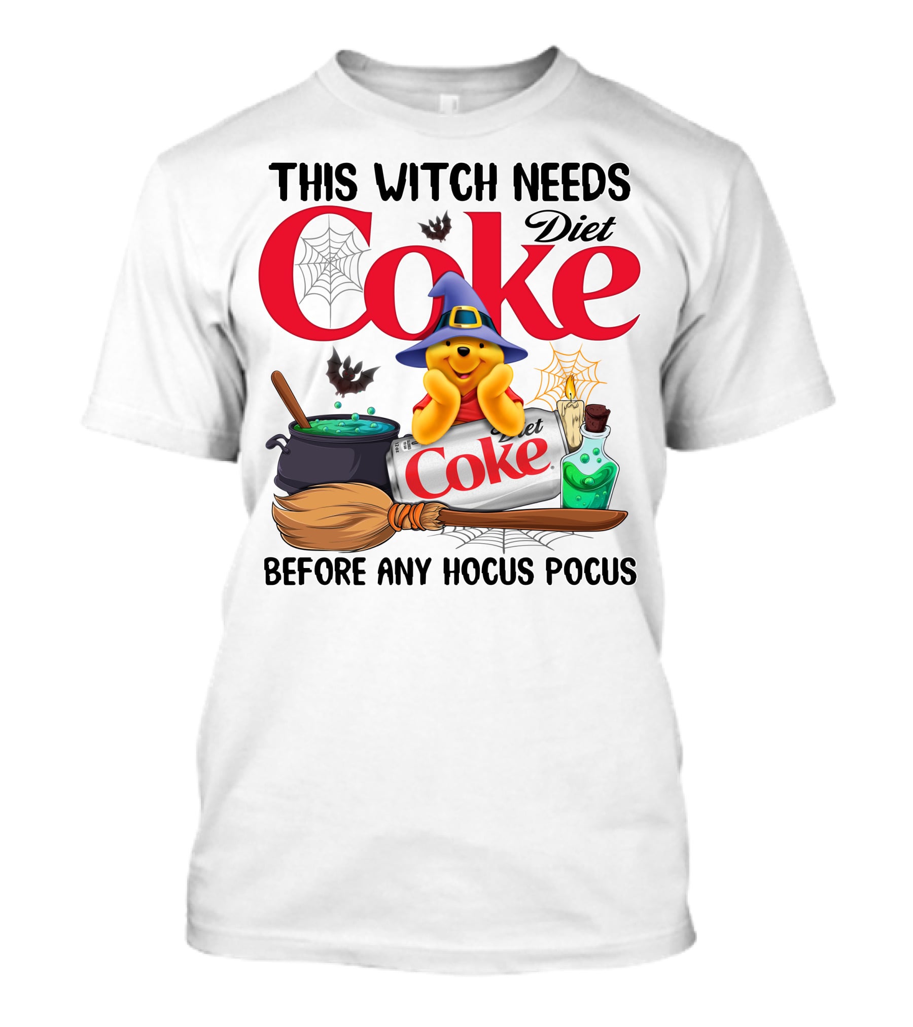 This Witch Needs Diet Coke Before Any Hocus Pocus T-Shirt