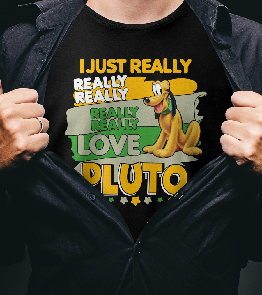 I Just Really Really Really Really Really Love Pluto T-Shirt