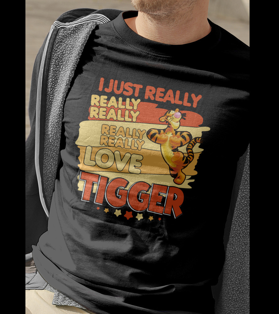I Just Really Really Really Really Love Tigger T-Shirt