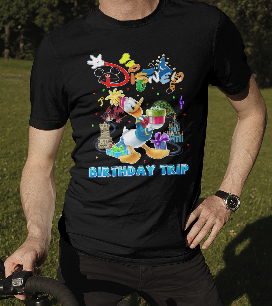 Disney Donald Birthday Trip T-Shirt