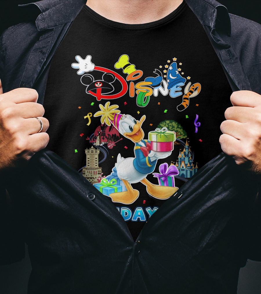 Disney Donald Birthday Trip T-Shirt