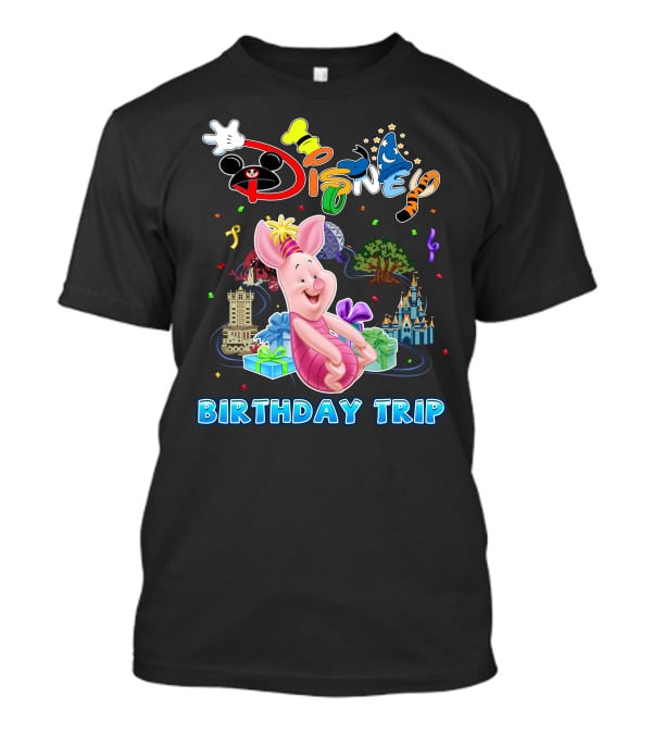 Disney Piglet Birthday Trip T-Shirt